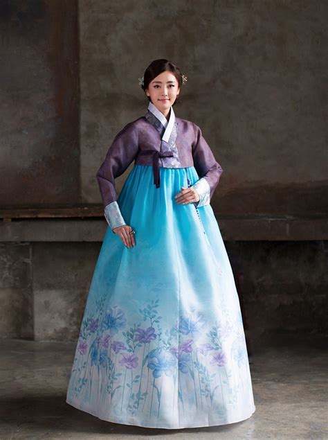Korean Hanbok Gambaran