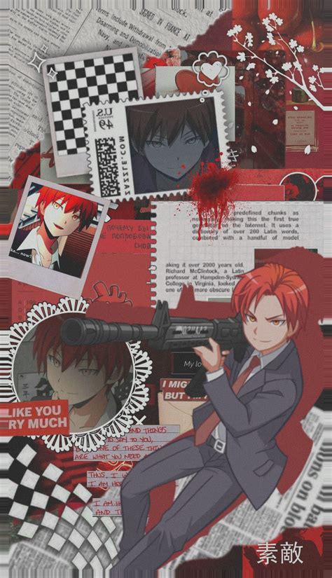 We hope you enjoy our rising collection of aesthetic wallpaper. KARMA AKABANE - Wallpaper in 2020 | Anime wallpaper, Cute ...