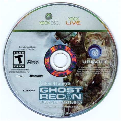 Tom Clancys Ghost Recon Advanced Warfighter Cover Or Packaging