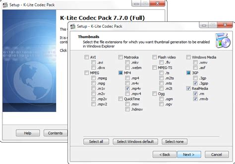 It includes a lot of codecs for playing and editing the most used video formats in the internet. K-Lite Codec Pack - download in one click. Virus free.