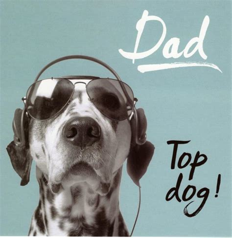 Read more about handprint dinosaur father's day card Dad Top Dog Happy Father's Day Greeting Card | Cards | Love Kates