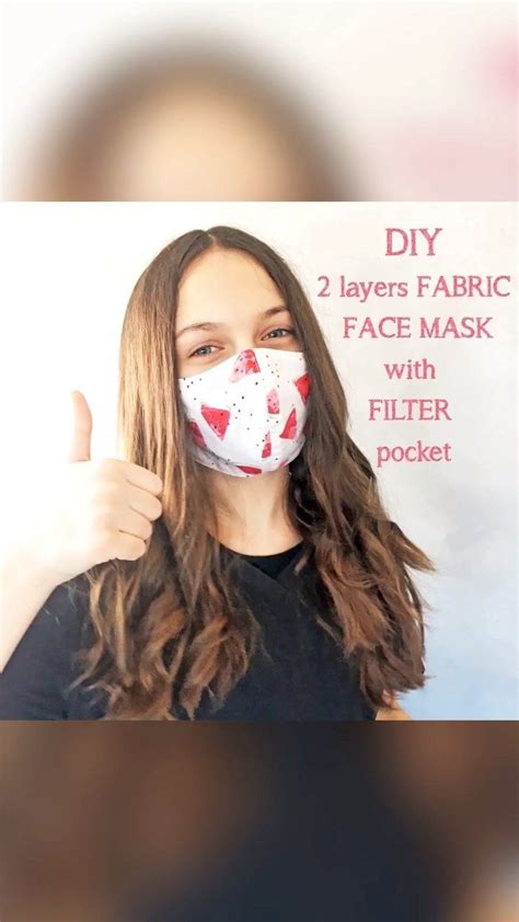 Katarina Roccella on Instagram: “Double sided fabric face mask with