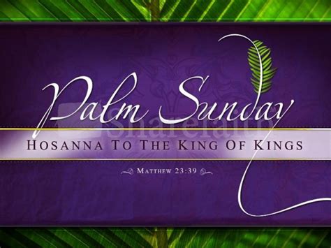 Hosanna In The Highest Grace And Peace