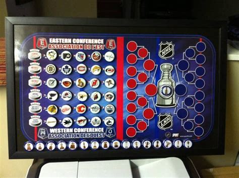 Nhl Standings Playoff Tree Magnet Board For Sale In North Bay Ontario