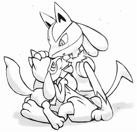 Lucario has a mega evolution, available from x & y onwards. Mega Lucario Coloring Page New Lucario Drawing at ...