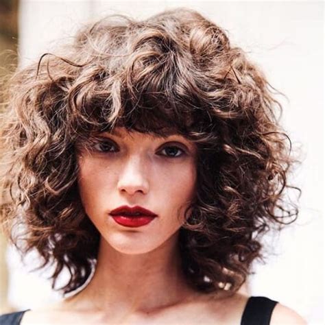 Be Funky Be Wild 50 Curly Hair With Bangs Ideas My New