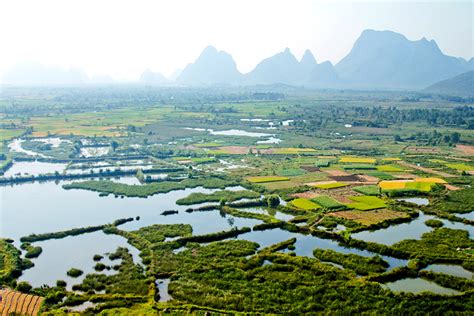 Huixian Wetland In Guilin China Travel Agency China Tours 2019