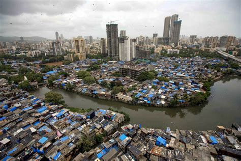 Aerial View Of Mumbai Coronavirus Hotspots