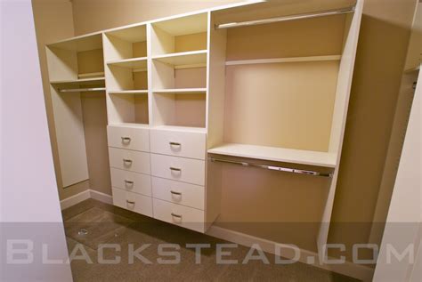 How to build oak plywood bookshelves. Custom Closet Shelves - Blackstead Building Co.