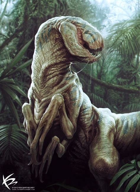 The Raptor Cruentulodon By Ken Barthelmey Creature Design Creature