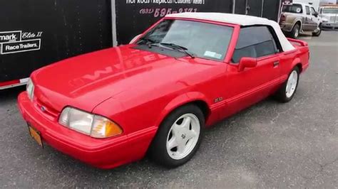 1992 Ford Mustang Lx Summer Edition Convertible For Sale5 Speedlow