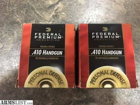 .410 buckshot loads are usually not offered. ARMSLIST - For Sale: FEDERAL .410 GAUGE 000 BUCKSHOT