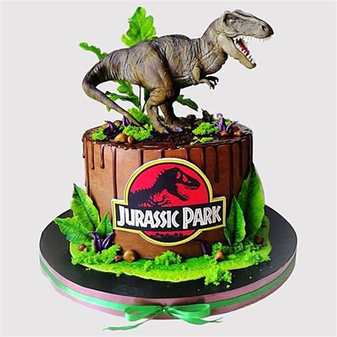 Jurassic Park Designer Chocolate Cake Uae T Jurassic Park Designer