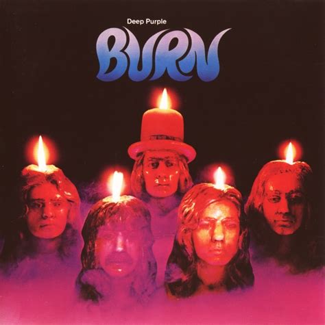 Deep Purple Burn 1974 Deep Purple Album Cover Art Vinyl Records