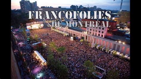 Последние твиты от francofolies (@francofolies). Les FrancoFolies de Montréal - YouTube