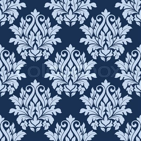 Colors include black, blue, very light pink, yellow and light aqua. Light blue floral seamless pattern in ... | Stock Vector ...