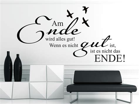 We did not find results for: Wandtattoo Am Ende wird alles gut wenn es nicht gut ist