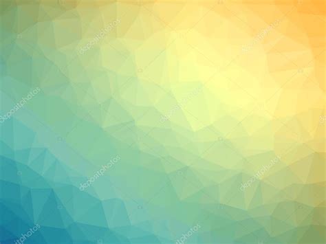 Yellow Teal Gradient Polygon Shaped Background — Stock Photo