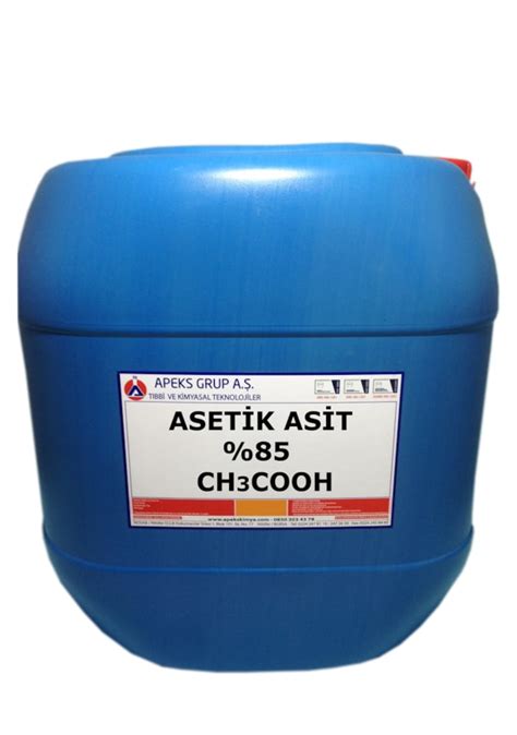 Asetik Asit Ch Cooh Kg Fiyatlar Ve Zellikleri