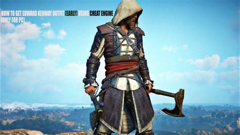 Ac Valhalla How To Get Edward Kenway Outfit Early Using Cheat