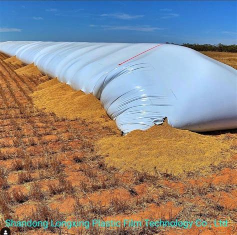 8ft X 200ft Silage Baggrain Bagsilo Bag Grain Packaging China Sleeves For Grain Storagesilo