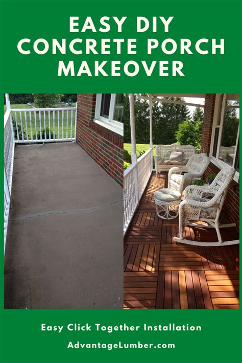 How To Build A Deck Over A Concrete Porch Advantagelumber Blog