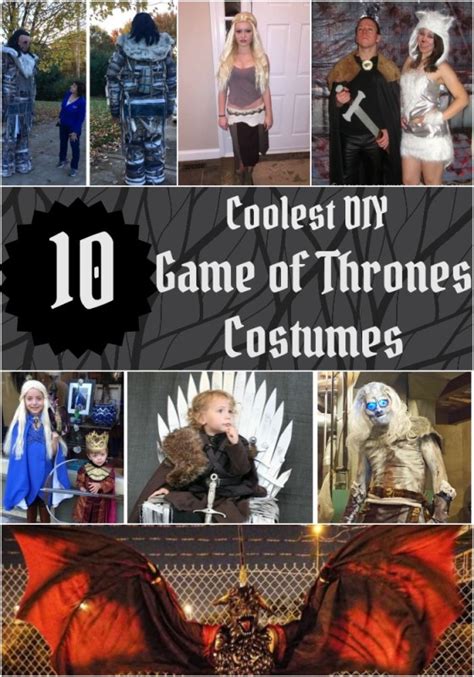 10 Epic Homemade Game Of Thrones Halloween Costumes