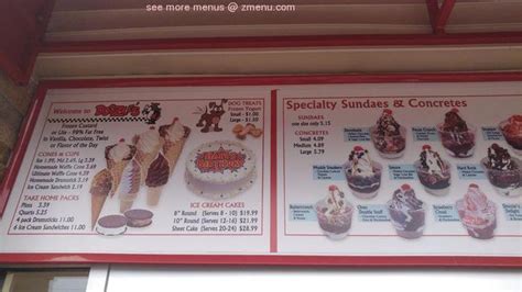 Online Menu Of Doozles Frozen Custard Restaurant Florissant Missouri 63031 Zmenu