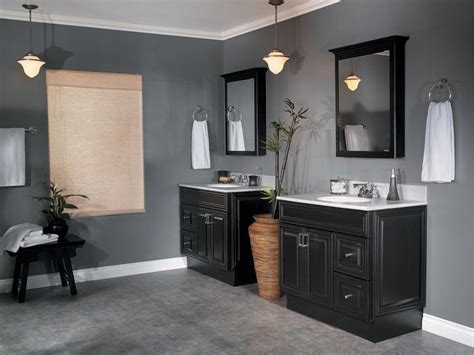 Grey And Black Bathroom Ideas Pinkandblackbathroomsets Black