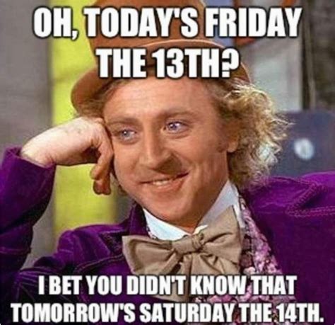 Friday The 13th Birthday Meme Best 25 Friday The 13th Memes Ideas On Pinterest Friday Birthdaybuzz