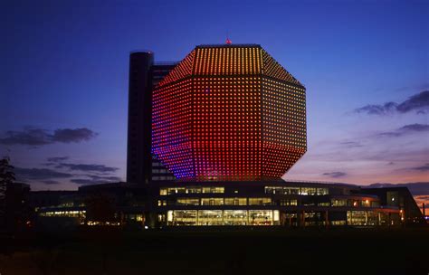 National Library of Belarus, Minsk, Belarus - GVA Lighting