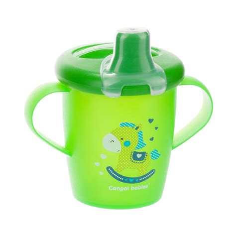 Canpol Babies Non Spill Cup Firm 250ml Toys Green