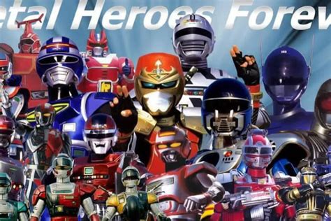 Bukan Kamen Rider Berikut Tokusatsu Metal Heroes Yang Pernah Tayang Di