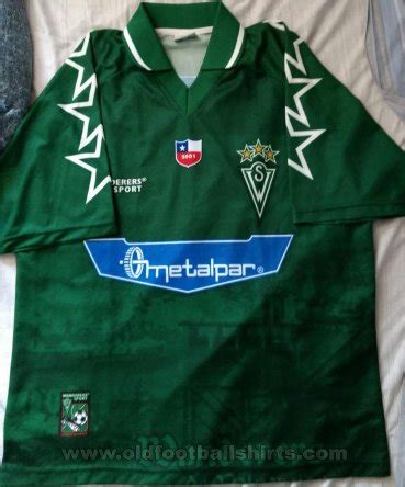 Planeta fobal 2021noticias sobre camisetas de fútbol, botines, publicidades. Santiago Wanderers Home Camiseta de Fútbol 2002 - 2003.