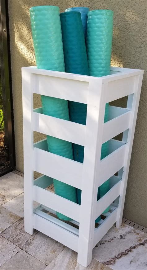 Pool Noodle Holder From Diy Planter Box Ana White