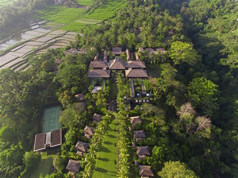 Maya Ubud Resort And Spa Bali Skysight Aerial Imaging