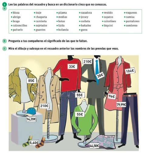 95 Best Images About Ropa On Pinterest Spanish Vocabulary Games And