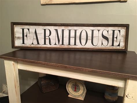 Wooden Farmhouse Signs Farmhouse Sign Rustic Wooden Sign Wood Farm