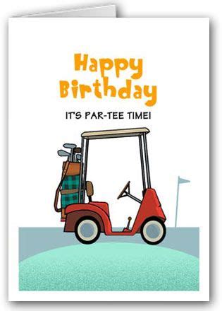 Is your dad a golf enthusiast? Golf Birthday Greeting Card | Happy birthday golf, Golf birthday cards, Birthday greeting cards