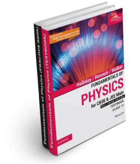 Fundamentals Of Physics For Cbse And Jee Main Textbook Class 11 Halliday