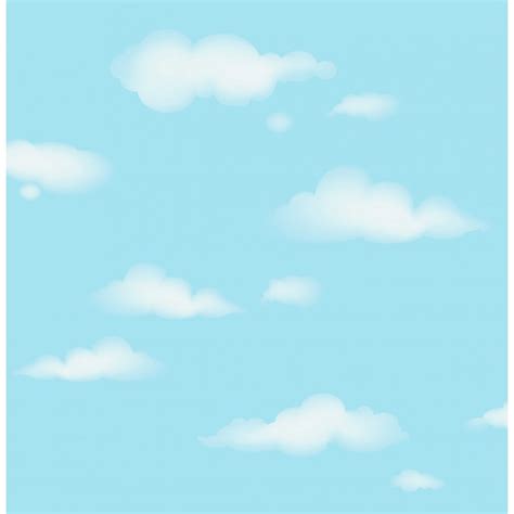 Also browse through our collection of other wallpapers set across a variety of themes. Decorline Carousel Clouds Wallpaper Blue, White (DL21136 ...