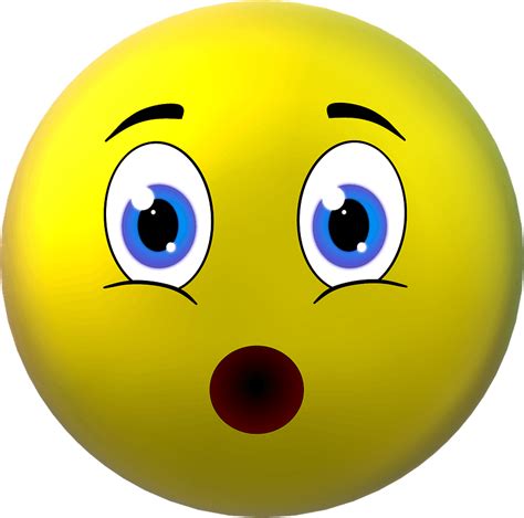 Surprised smiley clipart. Free download transparent .PNG | Creazilla