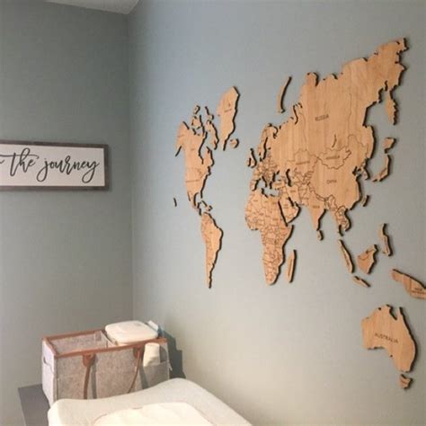 25 Travel Map Decor Inspiration For Your Home Domestically Blissful