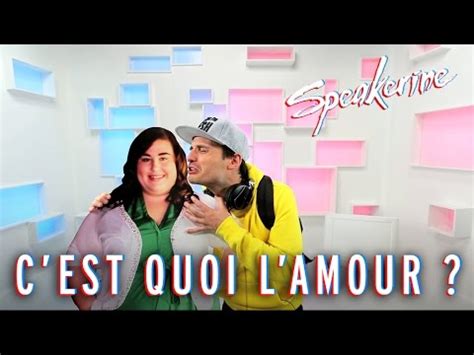 C'est quoi être astigmate ? C'est quoi l'amour ? - Speakerine - YouTube