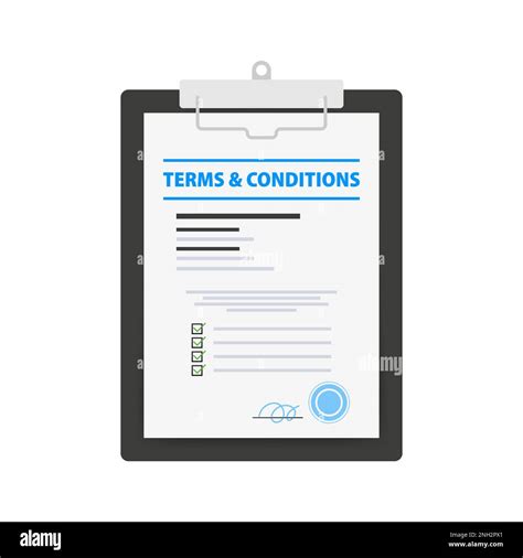 Terms And Conditions Document Legal Agreements Between A Service