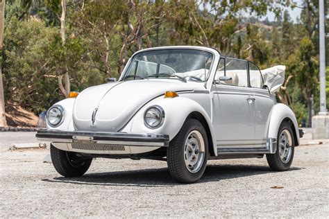 Sold 1977 Volkswagen Beetle Convertible Champagne Edition