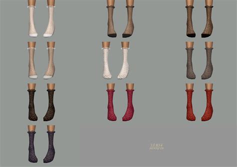Sims 4 Ccs The Best Dress Socks And Shoes By Marigold