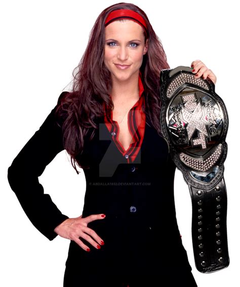 Stephanie Mcmahon Nxt Champion By Germanottapo By Abdalla1852 On Deviantart