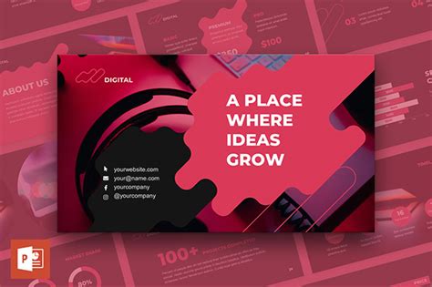 Advertising Agency Powerpoint Presentation Template On Behance