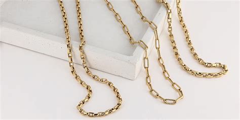 14k Gold Chain Plain Gold Chain Solid Gold Simple Gold Chain